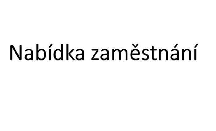 Nabídka zaměstnání